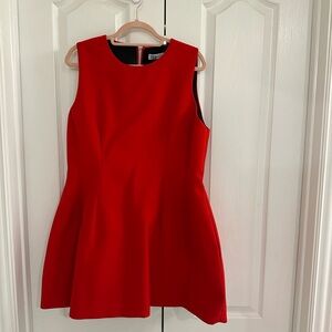 Zara Red Sleeveless Dress